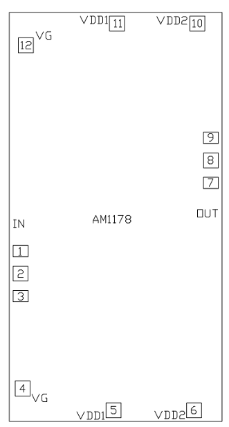 18 to 44 GHz Driver Amplifier